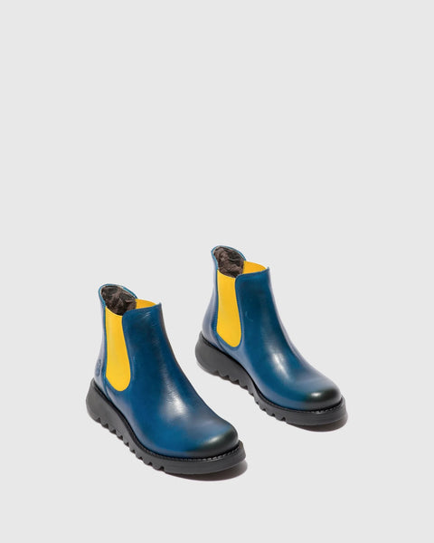 Botas Chelsea Azul SALV