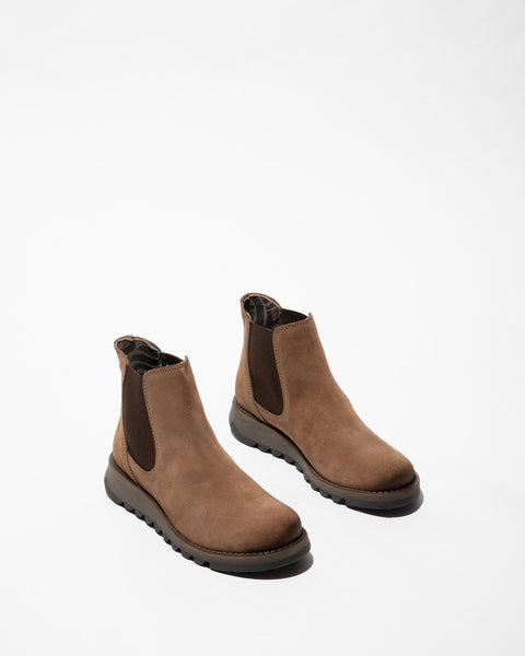 Botas Chelsea Taupe SALV