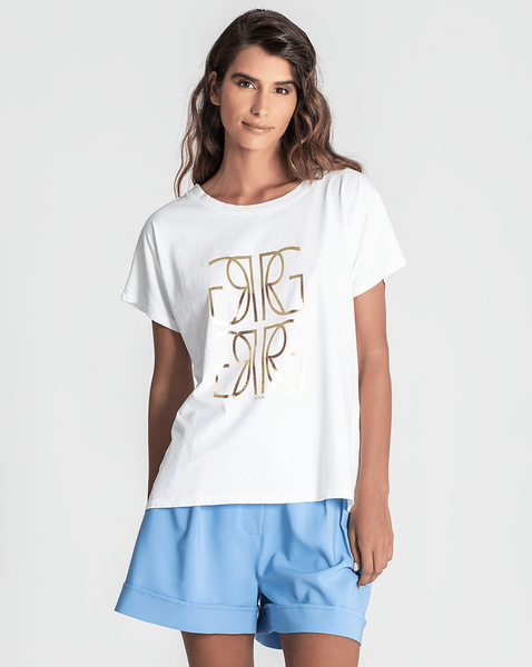 T-Shirt Letras Ruga