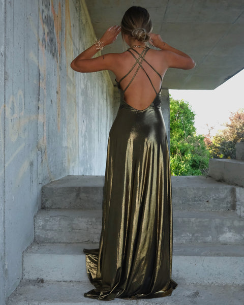 Vestido Gold