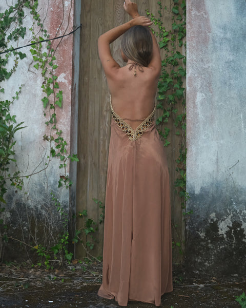 Vestido Lili Camel