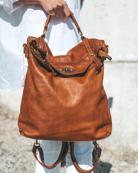 Mochila Baldim Camel